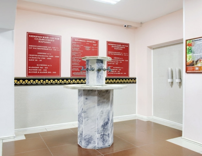 Бювет - Оздоровительные услуги - Санаторий «Солнечный» Кисловодск